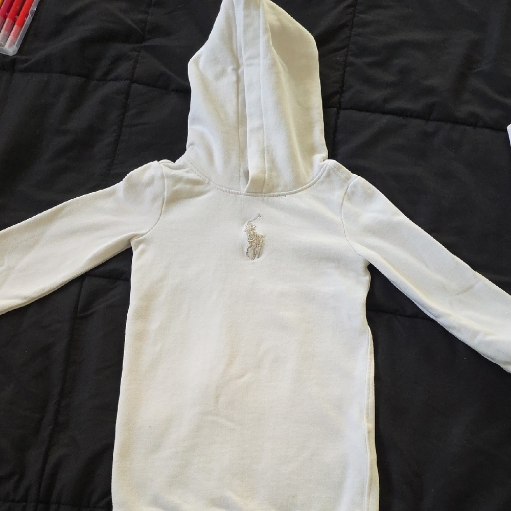 Polo by Ralph Lauren White Sweatshirt
